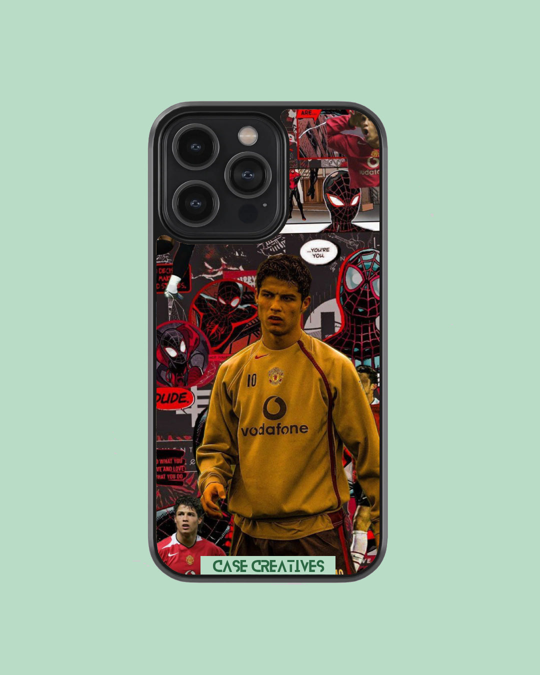 Cristiano Focused Beast Cover – CasCiz Sports Edition