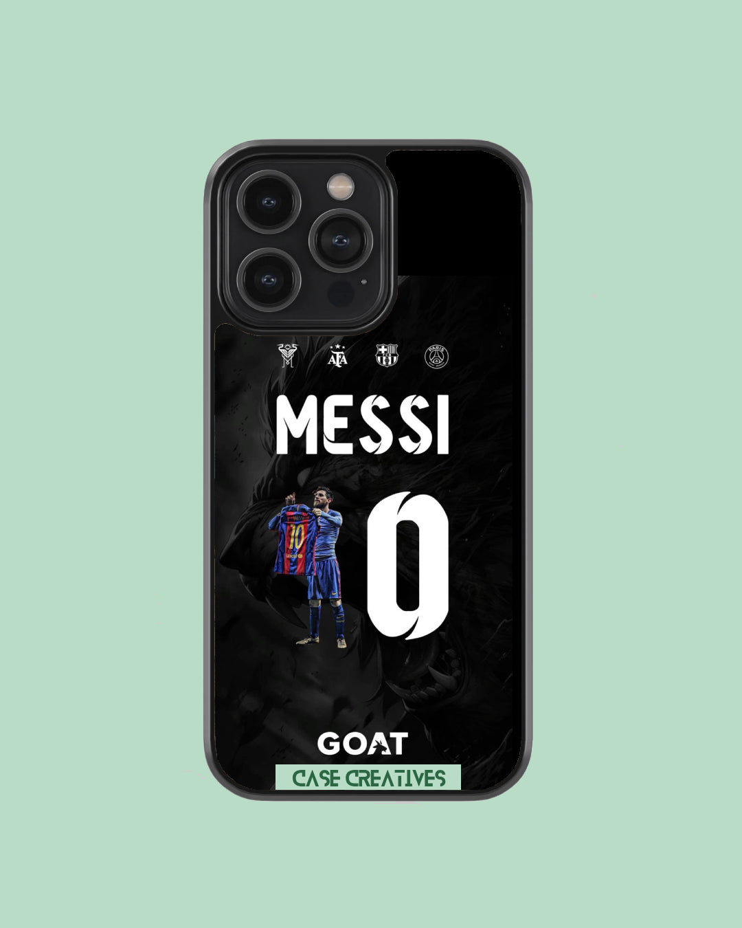 CasCiz Dribble King Case – Inspired by Messi’s Legendary Moves