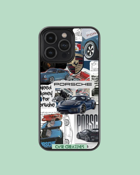 PORSCHE Riders Case – CasCiz Cars Collection with Gloss Finish
