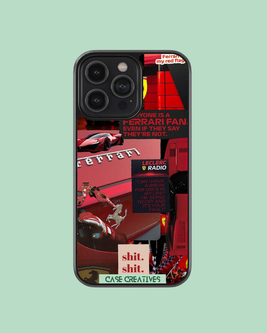 CasCiz Cars & Engines FERRARI Cover – For Auto Addicts and Petrolheads